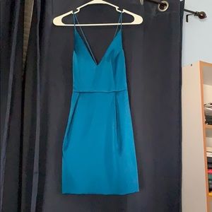 Blue dress